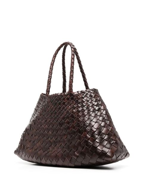 DRAGON DIFFUSION Santa Croce tote bag - Brown