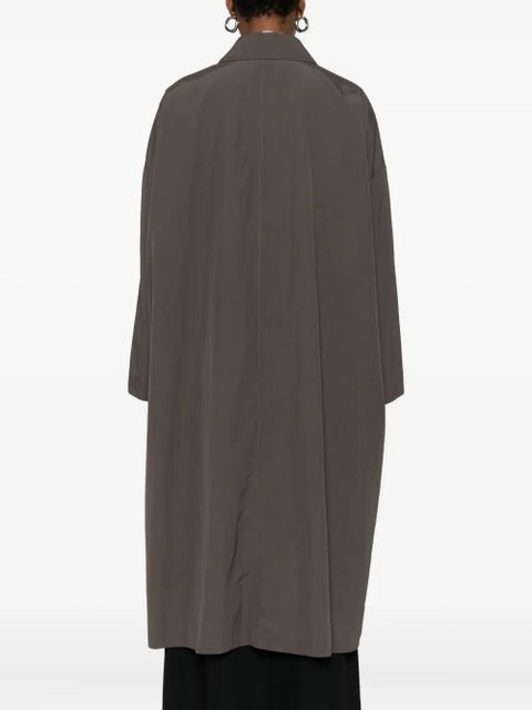 The Row Arwen single-breasted coat - Brown