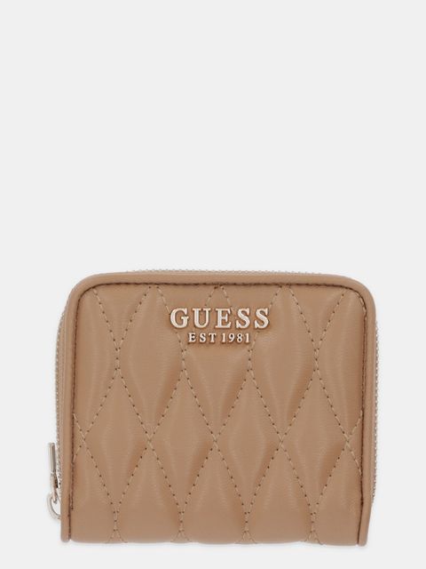 Guess portfel VALLA damski kolor brązowy SWQG81 22137 - zdjęcie produktu nr 1