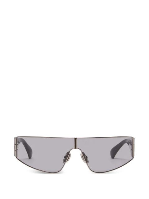 Max Mara shield-frame sunglasses - Silver - zdjęcie produktu nr 1