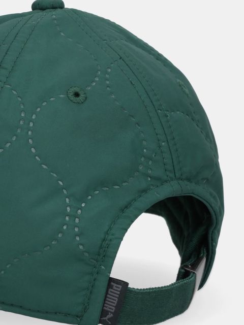 Puma czapka z daszkiem kolor zielony 26382.