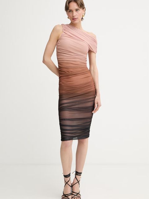 Elisabetta Franchi sukienka asymetryczna - zdjęcie produktu nr 1