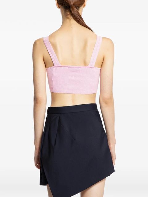 Vivienne Westwood Bea embroidered tank top - Pink