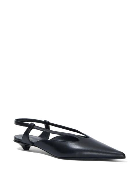 Proenza Schouler pointed-toe slingback pumps - Black - zdjęcie produktu nr 2