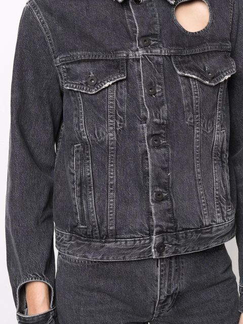 Off-White Meteor denim jacket - Grey