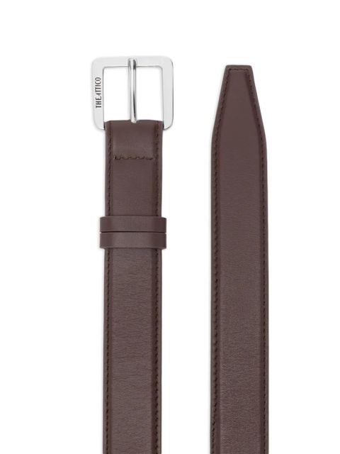 The Attico logo buckle belt - Brown - zdjęcie produktu nr 2