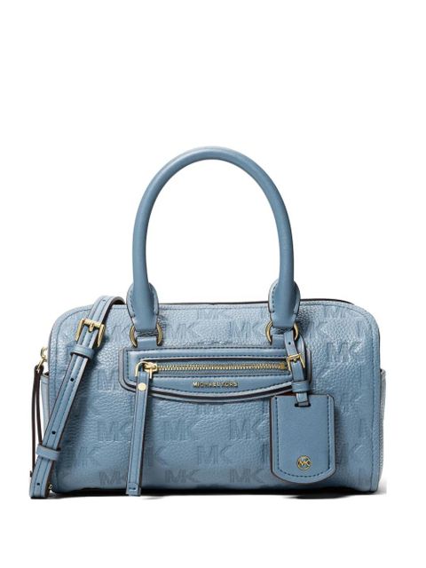 Michael Kors logo-debossed pebbled tote bag - Blue - zdjęcie produktu nr 1
