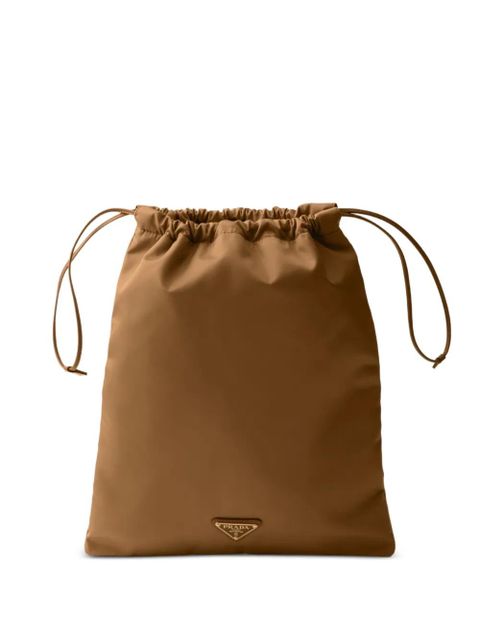 Prada Wish Re-Nylon pouch - Brown - zdjęcie produktu nr 1