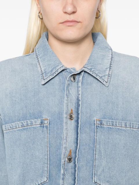 AGOLDE Juna shirt - Blue