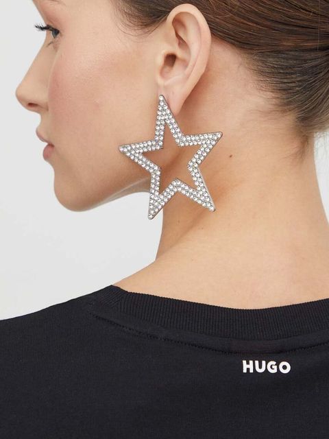 HUGO t-shirt bawełniany Dashire_4