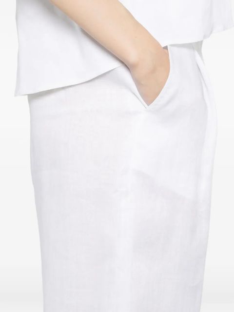 Max Mara Tartufo trousers - White