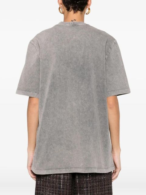 Maje graphic-print T-shirt - Grey