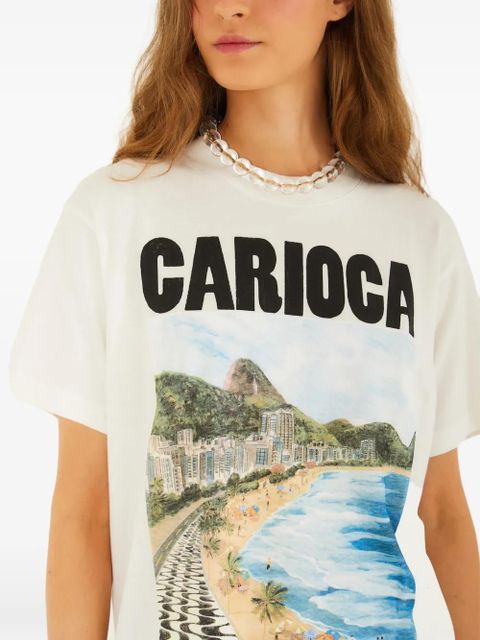 FARM Rio graphic-print T-shirt - White