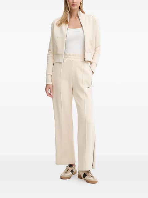 PINKO logo-embroidered track pants - Neutrals - zdjęcie produktu nr 2