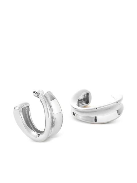 Jenny Bird Doune hoop earrings - Silver - zdjęcie produktu nr 1