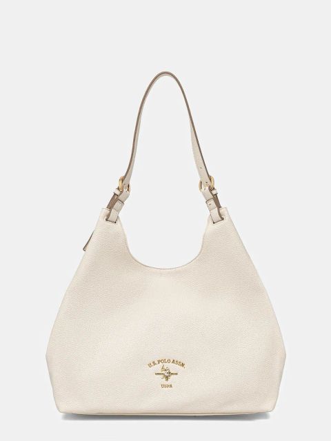 U.S. Polo Assn. torebka Stanford kolor beżowy BIUSS8372WVP