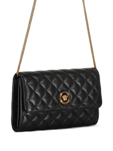 Versace quilted clutch bag - Black
