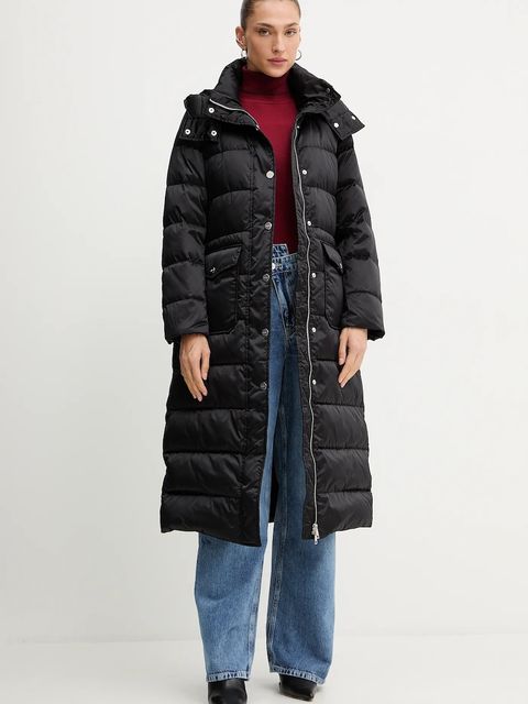 Liu Jo kurtka kolor czarny przejściowa MF5011 T017A