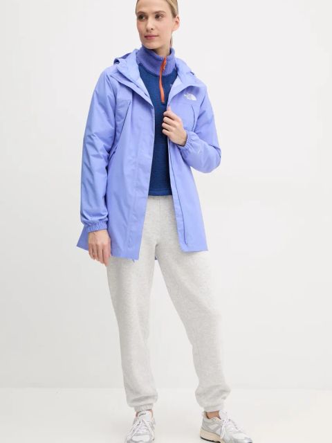 The North Face bluza polarowa Yumiori kolor granatowy z aplikacją NF0A8843BU41