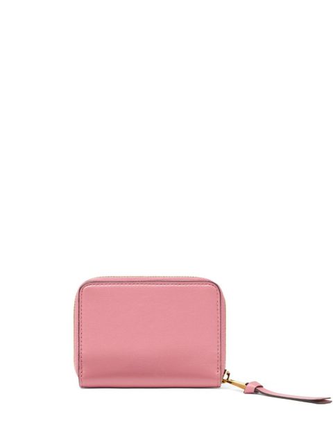 Versace Tag zip-up wallet - Pink