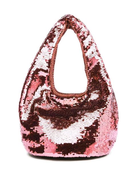JW Anderson mini sequinned tote bag - Pink