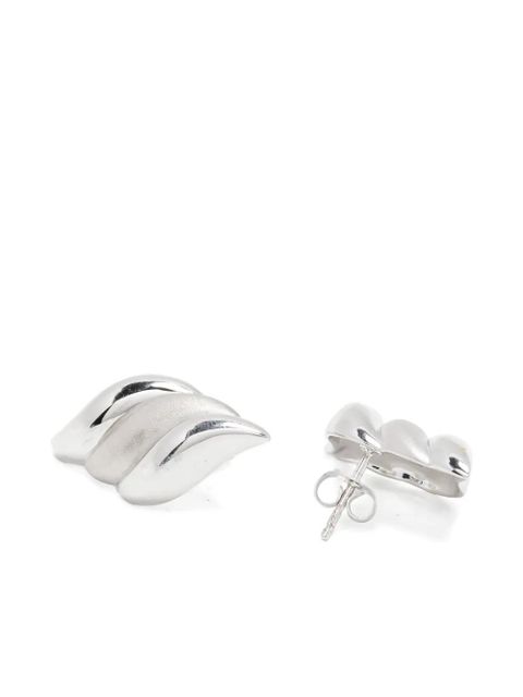 Missoma Savi signature earrings - Silver