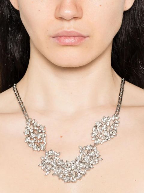 Jil Sander embellished chain necklace - Silver - zdjęcie produktu nr 2