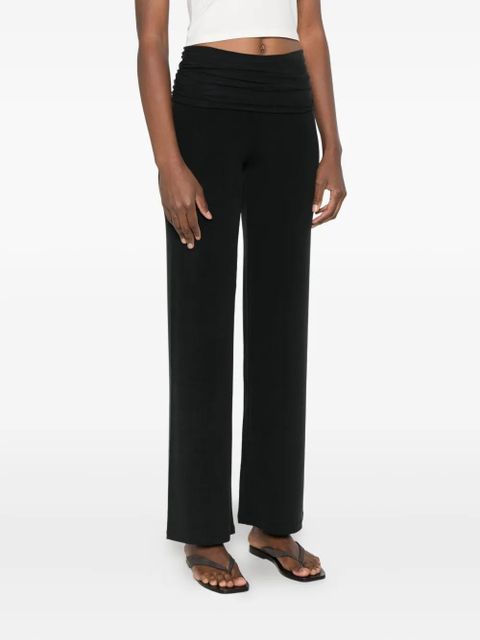 Aya Muse ruched trousers - Blue