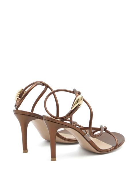 Gianvito Rossi 85mm Mamba sandals - Brown