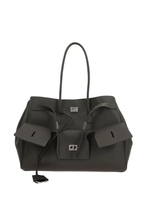 Balenciaga Bel Air leather shoulder bag - Brown - zdjęcie produktu nr 1