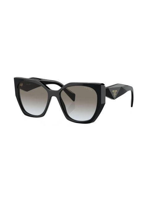 Prada Eyewear Prada PR 19ZS overvsize frame sunglasses - Black - zdjęcie produktu nr 2
