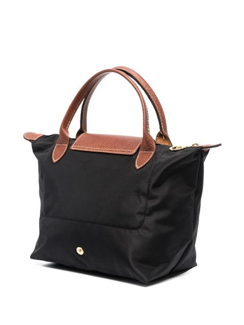 Longchamp small Le Pliage top handle bag - Black