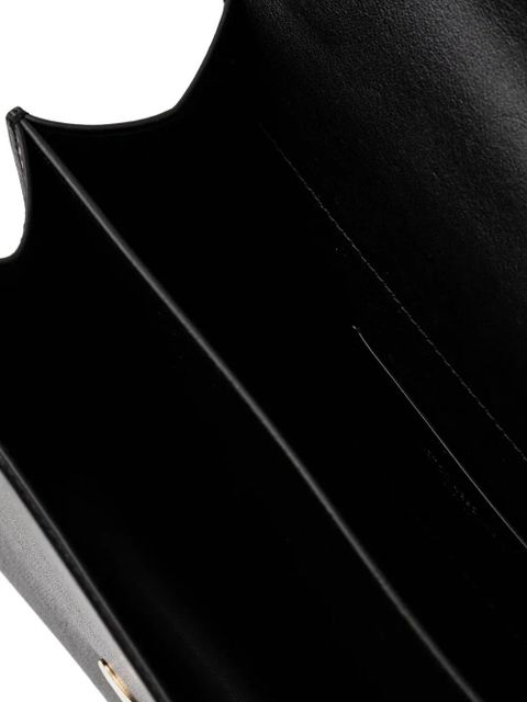 Victoria Beckham flap-closure leather cross-body bag - Black