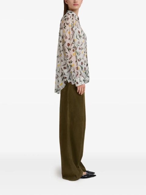 Marni wide-leg trousers - Green