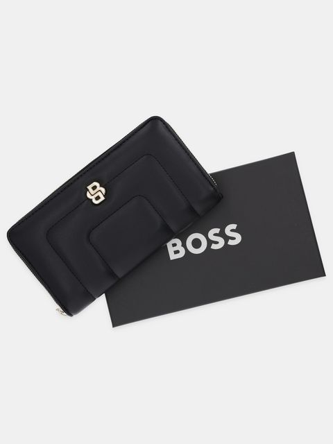 BOSS portfel damski kolor czarny 50529445