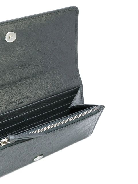 Balenciaga Classic Money long wallet - Grey