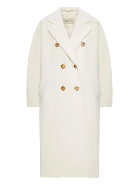 Max Mara Madame 101801 double-breasted wool coat - White - zdjęcie produktu nr 1