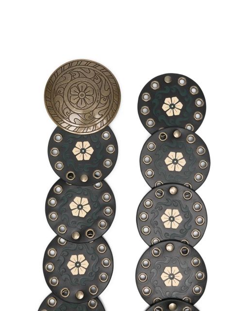 ETRO floral-print belt - Black - zdjęcie produktu nr 2