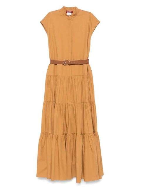 Max Mara cotton midi dress - Brown - zdjęcie produktu nr 1