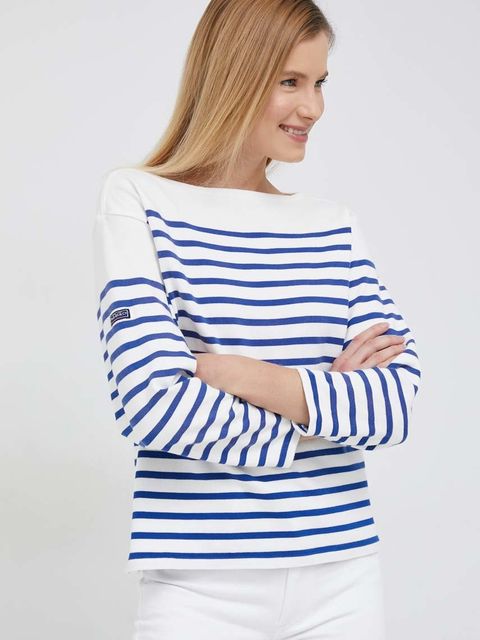 Polo Ralph Lauren longsleeve bawełniany kolor niebieski - zdjęcie produktu nr 2