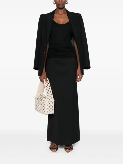 WARDROBE.NYC Column skirt - Black
