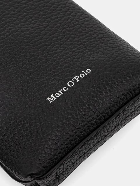 Marc O'Polo torebka skórzana kolor czarny 5000009285