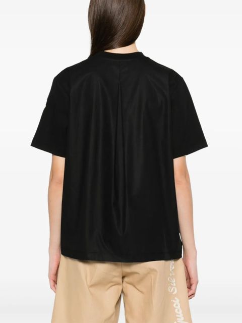 Moncler patch-pocket cotton T-shirt - Black