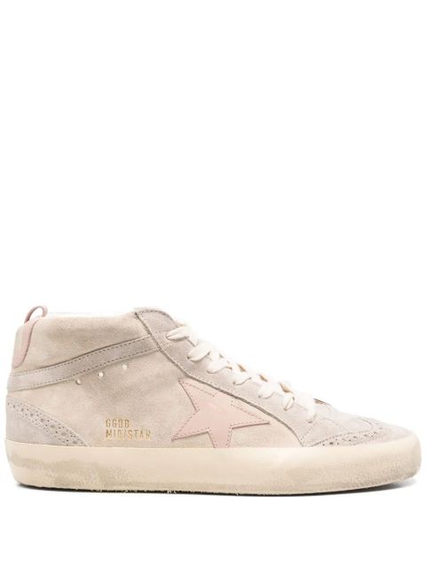 Golden Goose Mid Star suede sneakers - Neutrals - zdjęcie produktu nr 1