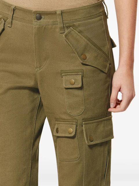 ISABEL MARANT Josine straight trousers - Green