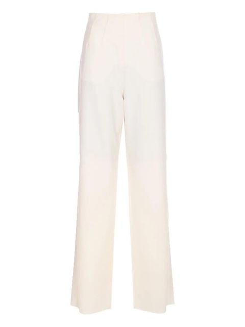 Max Mara Balta high-waist zip-fly trousers - White - zdjęcie produktu nr 1