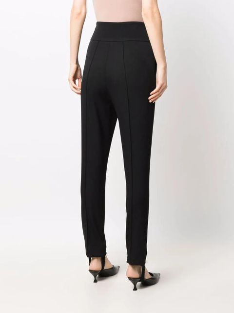 LouLou de Saison Pinzon slim-fit trousers - Black