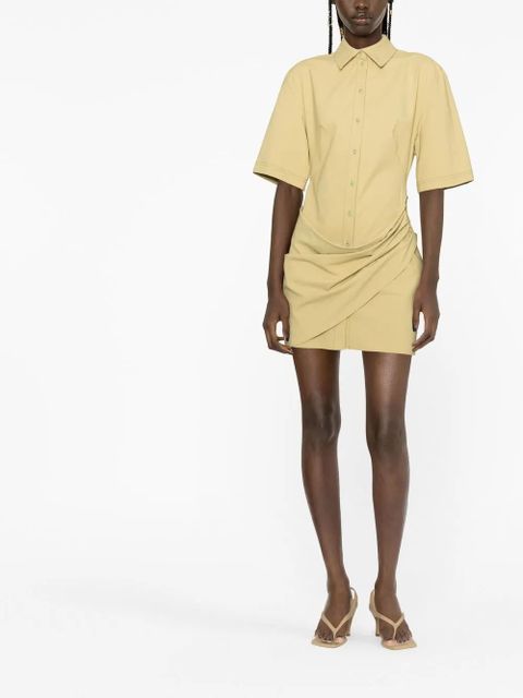 Jacquemus La robe Camisa shirt dress - Neutrals - zdjęcie produktu nr 2