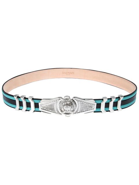 Balmain calf leather belt - MINTY - zdjęcie produktu nr 1
