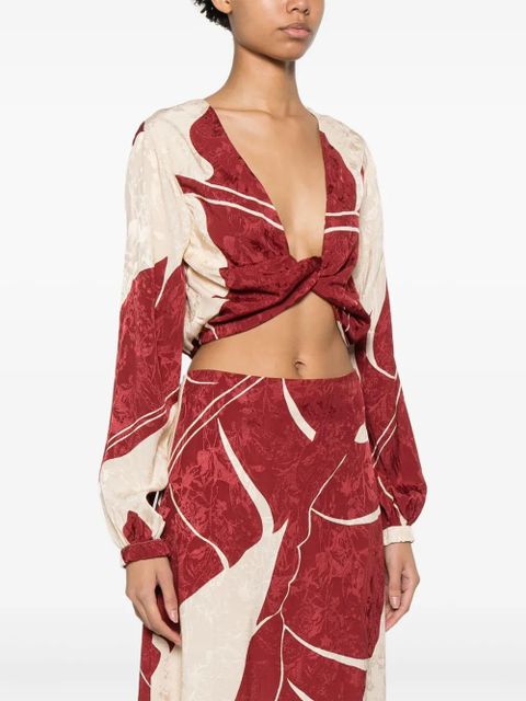 Johanna Ortiz Afterwork blouse - Neutrals